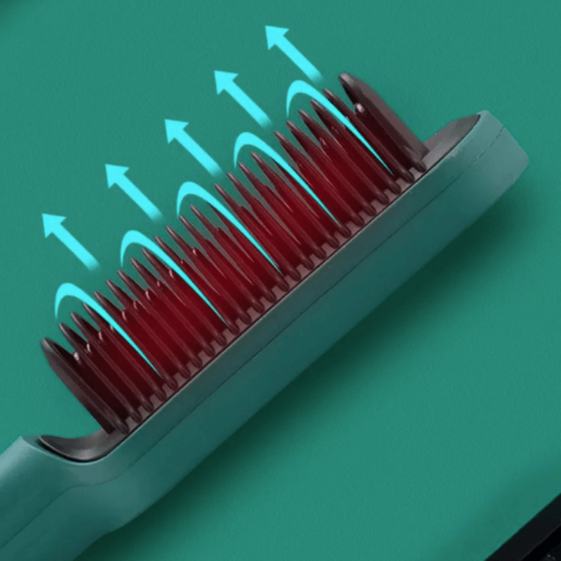 Escova Alisadora AirMax - Seca Modela e Alisa